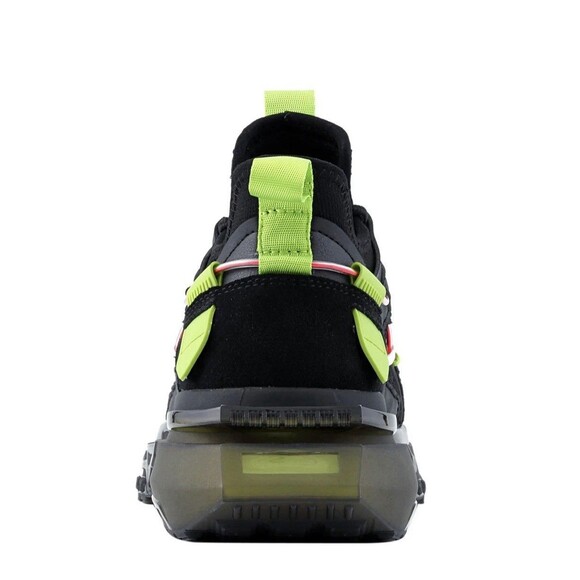 NEW MAZINO TITANIUM-075 Men’s LOW TOP SNEAKERS BLACK / LIME Size 11 main image 4